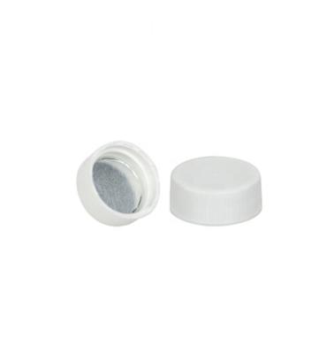 China Non Spill PE PP PET Liner Sealing Induction Aluminum Foil Caps 20/410 24/410 38/400 / Lids for sale