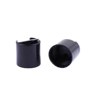 China Non Spill Fast Delivery 18-410 20-410 24-410 Black Color Non Spill Plastic Disc Cap for sale