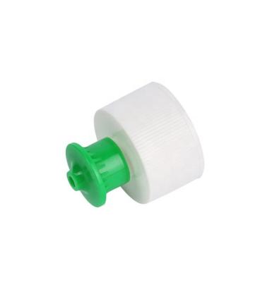 China Non Spill 24mm Plastic Water Bottle 28mm Cap Screw Bottle Push-Pull Lid for sale