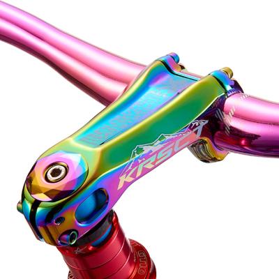 China Hot-selling aluminum alloy mountain bike column caliber 28.6*31.8MM bicycle aluminum alloy negative stem for sale