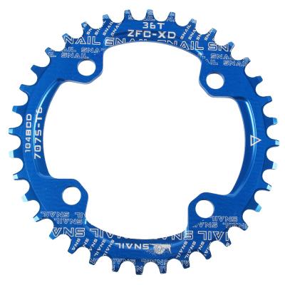 China Aluminum Alloy Bicycle Parts Recycling Positive And Negative Speed ​​Disc Single Disc 36T for sale