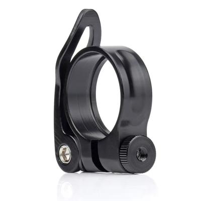 China New Aluminum Alloy 31.8 34.9 Male Mountain Bike Bicycle Quick Release Seatpost Clamp for sale