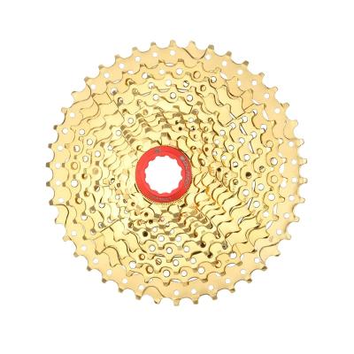 China Bicycle Accessories Gold Flywheel 11 Speed ​​42T Steel Cassette Flywheel for sale