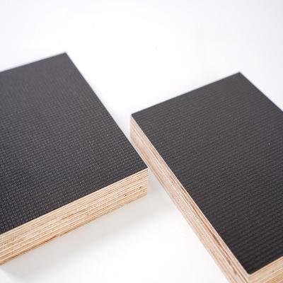 China Chinese Double Sides 18mm Eucalyptus Core Anti Slip Film Faced Plywood for Safety Construction for sale