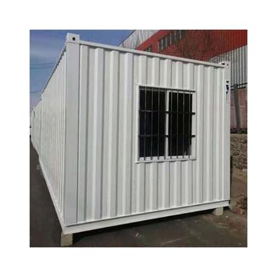 China Modern Fully Stocked Galvanized Steel Prefab Building Houses Prefab Container House for sale