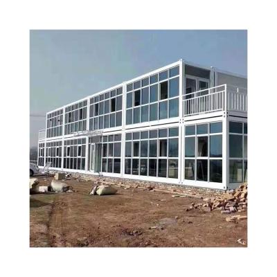 China Best Price Modern High Quality Container Steel Houses Prefab Two Chamber House Plans For Sale for sale