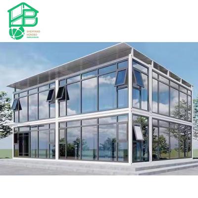 China Modern Cheap Movable Modern Home 200m2 Prefab Studio House for sale