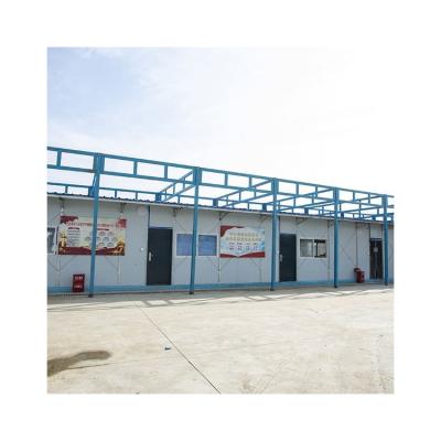 China Standard Large Structure Project Design Office Building Smash Proof Steel Shed for sale