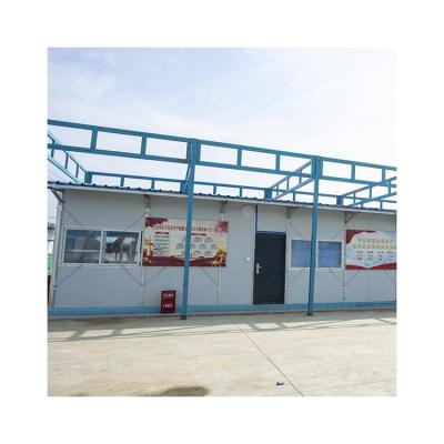 China Project Fully Stored Storage Office Smash Proof Steel Shed For Construction Office for sale