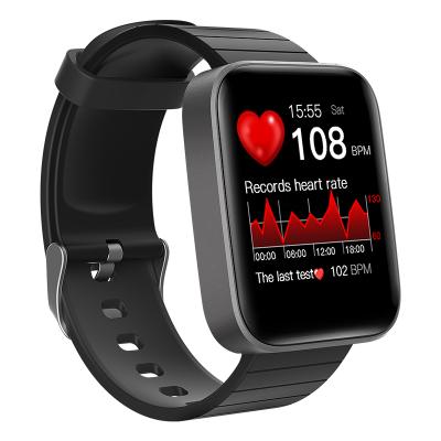 China Touch Screen China Shenzhen Manufacturer Detachable Band OEM Branded Oxygen Body Temperature Blood Monitor Wristband Smart Watch For Sports for sale