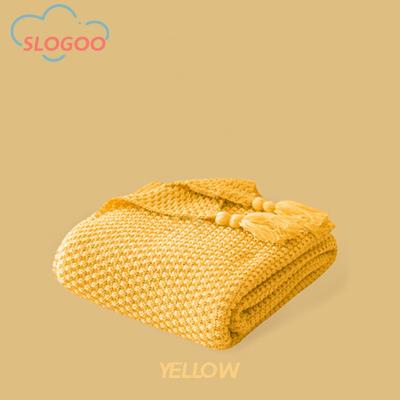 China Super soft velour/Three - dimensional exquisite stitch/Fully China Factory Custom Blanket Free Sample Custom Bed Blankets Tassel Knitted Baby Throw Blanket For Winter for sale