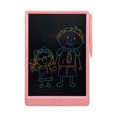 China E-writing Panel 12inch Multi Color Screen Notepad E Electronic Writing Board Children Writing Tablet Children Drawing Board for sale