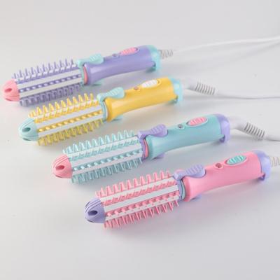 China Compact 2 in 1 Mini Hair Straightener Ceramic Coating hair curler HM-07 for sale