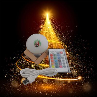 China Custom 3D Light Modern Remote Control Modern Christmas 3D Light LED Table Lamp LED Table Lamp Moon Moon Light 16 Color for sale