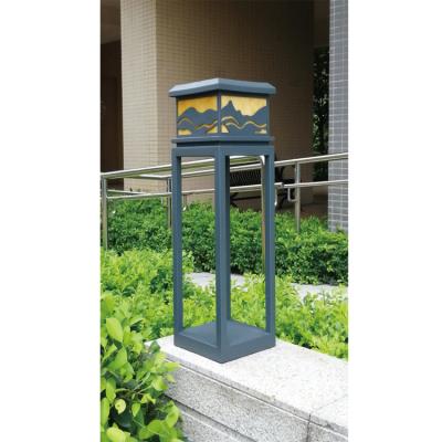 China Decorative Outdoor Modern Garden Pillar IP65 9W Light for sale