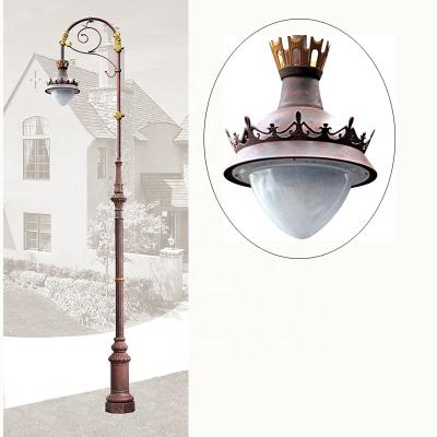 China European LANDSCAPE Garden Light Pole Garden Lamp Post Light Outdoor Pathway Lights With Pole RHS-15408D for sale