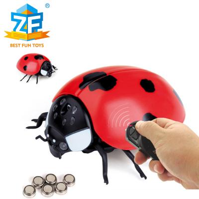 China Drop Shipping JiaHuiFeng Rc Ladybug Animal Radio Control Insect Tricky Toys Summer Game Te koop