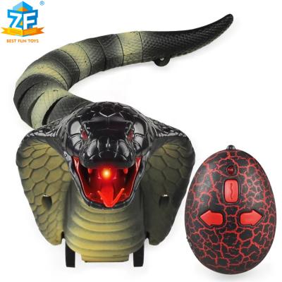 China Spain Local Fast Shipping Infrared RC Snake Realistic Rechargeable Cobra Children Christmas Birthday Remote Control Snake Te koop