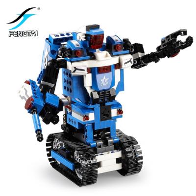 China FENGTAI DIY STEM Blasting-Robot Tank building blocks bricks Blasting Series block making machine Educational toy blocks gift for sale