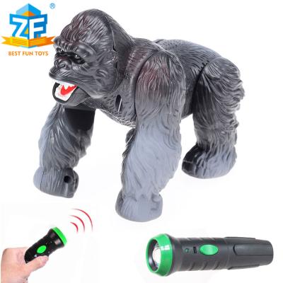 China Drop Shipping JiaHuiFeng Rc Orangutan Prank Toy Cartoon Simulation Model Animal Toy Q1P Summer Game en venta