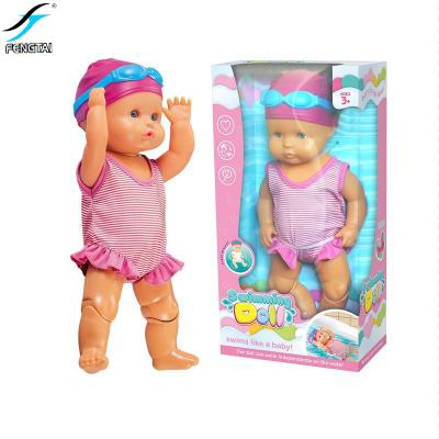 China Funny Swimming Dolls Children's Waterproof Bathing Playing In Water Children's Toys en venta