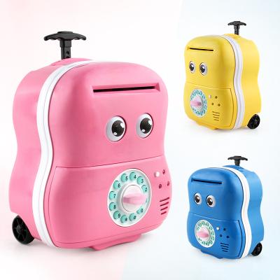 Китай Kids Piggy Bank Money Box Automatic Stealing Money Bank Auto Scroll Paper Money Coin Piggy Bank for Kids продается