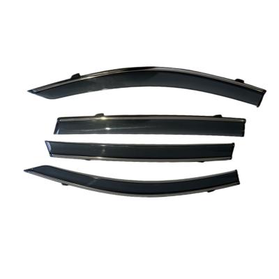 China Factory-direct auto car door sun vent visor wind deflector weather rain protects window sun visor for FORESTRY for sale