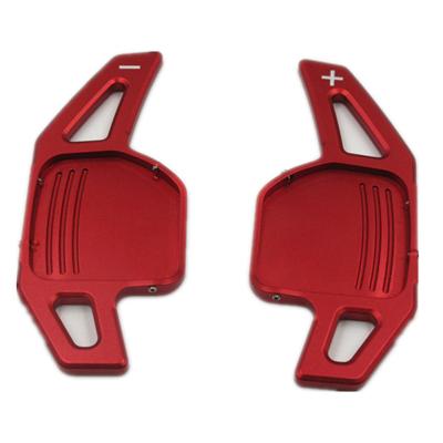 China Aluminum Car Kit Shifter Paddle Extension Tape Steering Wheel Shift Paddle Shifters For Audi A3 2013-2016 A4L A5 Q3 Q5 TTT S3 A6 for sale