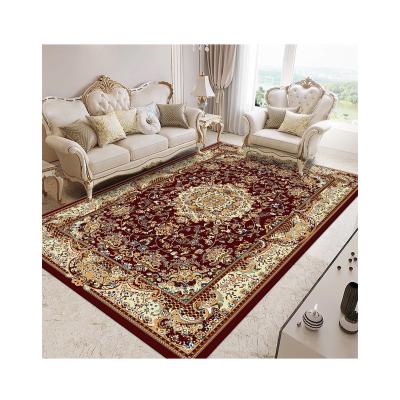 China 3D Printed Washable Thick Polyester Carpet European Style Rug for sale