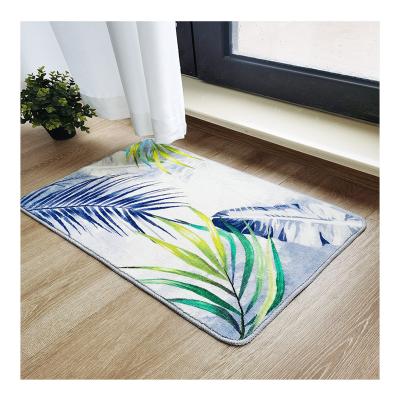 China Non Slip Resistant Bath Mat For Kids Folding Bath Room Microfiber Blankets for sale