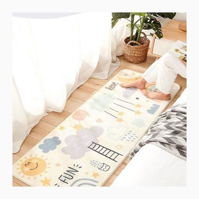 China Super Velvet Modern Folding Indoor Blankets Machine Washable Printed Kid's Rugs for sale