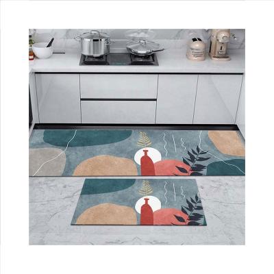 China Anti Slip Carpet Washable Comfortable Standing Mat Area Kitchen Cover Anti Fatigue for sale