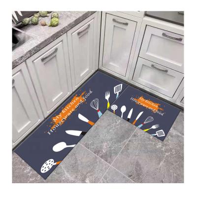 China Stain Resistant High Quality Custom Design Anti Slip Kitchen Mats Anti Fatigue Covers for sale