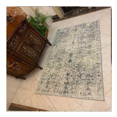 China Stain Resistant 100% Polyester Illusion Persian Rugs 3d Antique Door Mat for sale