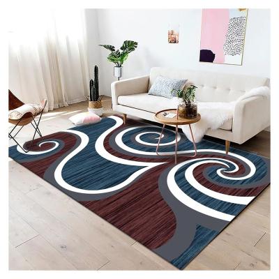 China New Design Washable Luxury Patterned Fluffy Rugs And Area Rugs Set Living Room for sale