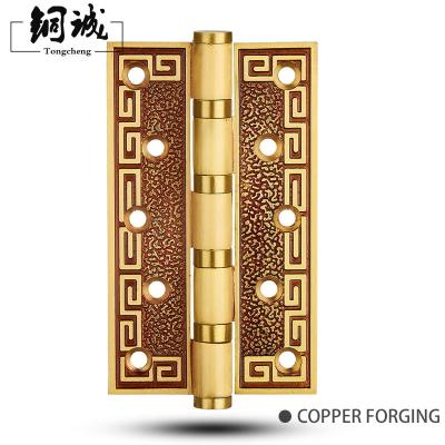 China Customized modern color size silence forgin door folding brass cabinet hinges narrow door hinge for sale