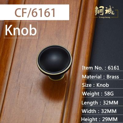 China Modern classic design furniture accessories cabinet door pull wooden drawer handle with6161 for sale