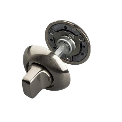 China Zinc Silent Type High Quality Aluminum Zinc Alloy Interior Bathroom Door Lock Handle Set for sale