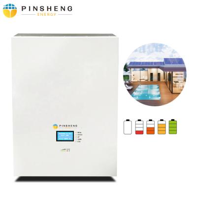 China Home Energy Power Storage Wall Mount Lifepo4 Lithium Ion Battery Pack 48v 100ah for sale