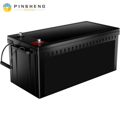 中国 wholesale lifepo4 battery 12v 200ah lithium iron phosphate battery pack with bms 販売のため