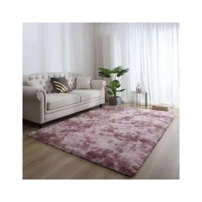 China 2021 fluffy rugs custom textile non slip soft living room rugs for sale