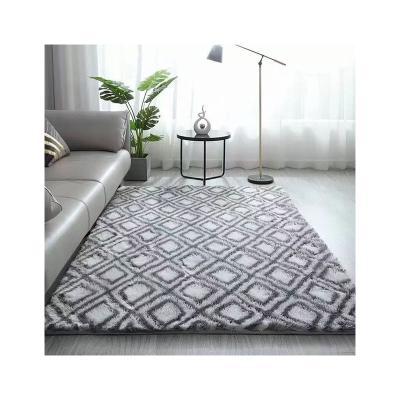 China Large Non-Slip Shaggy Carpets And Rugs And Blankets Fluffy Warm Living Room for sale