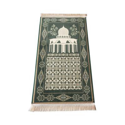 China Washable Islamic Lightweight Custom Prayer Mat Carpet Prayer Rug from Seccade Turkey for sale