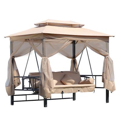 China Modern Hot Luxury Specially Handing Chair Mosquito Repellent Sunshade Tent Swing Garden Swing Bed for sale