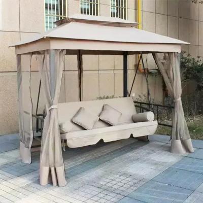 China Modern Wholesale Furniture Stain Backyard Hanging Patio Swings Swing Double Hanging Chair for sale