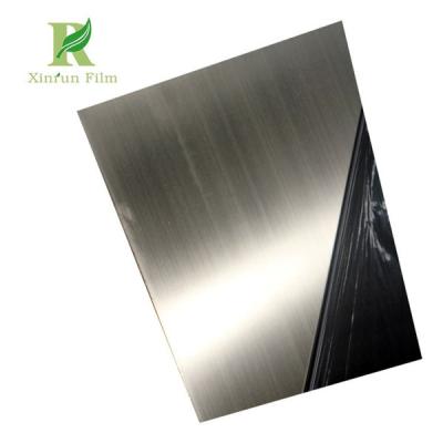 China 0.03-0.22mm Black and White Stainless Steel Sheet Surface Protective Film Easy Removal for sale