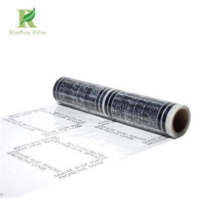 China 0.055-0.2mm Clear Transparent Adhesion Carpet Protective Film for Automotive for sale