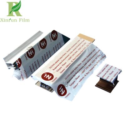 China O.O5-O.2mm Milky White Surface Shield Printed Protective Film for Aluminum Profile for sale