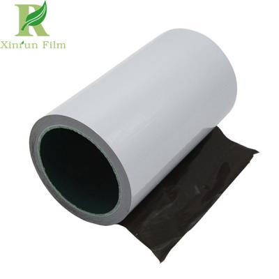 China 0.02-0.20mm Black and White Easy to Peel Steady Adhesive Surface PE Protective Film for sale