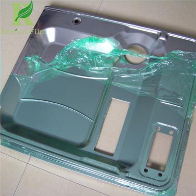 China 0.03-0.22mm Green Easy to Peel Temporary surface protective film for stainless steel for sale